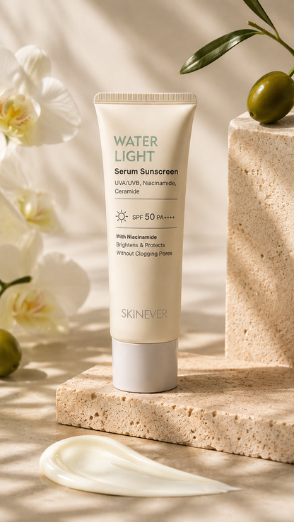 Water Light — Protector solar en sérum SPF 50 PA++++