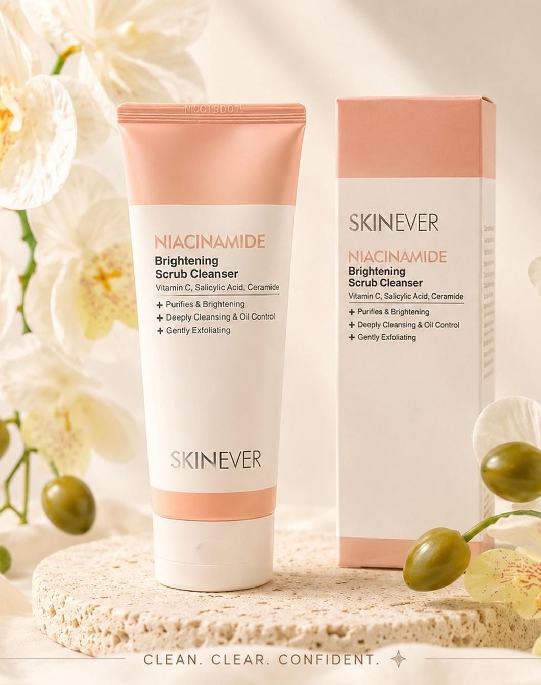 Niacinamida — Limpiador exfoliante iluminador