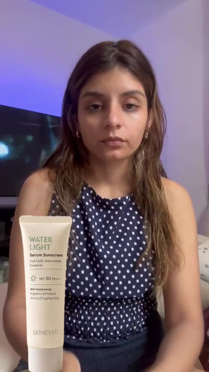 Water Light — Protector solar en sérum SPF 50 PA++++